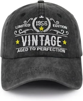 70th 69th 68th 67th 66th 65th 64th 63th 62th 61th Birthday Gift Vintage 1955 1956 1957 1958 1959 1960 1961 1962 1963 1964 Hat