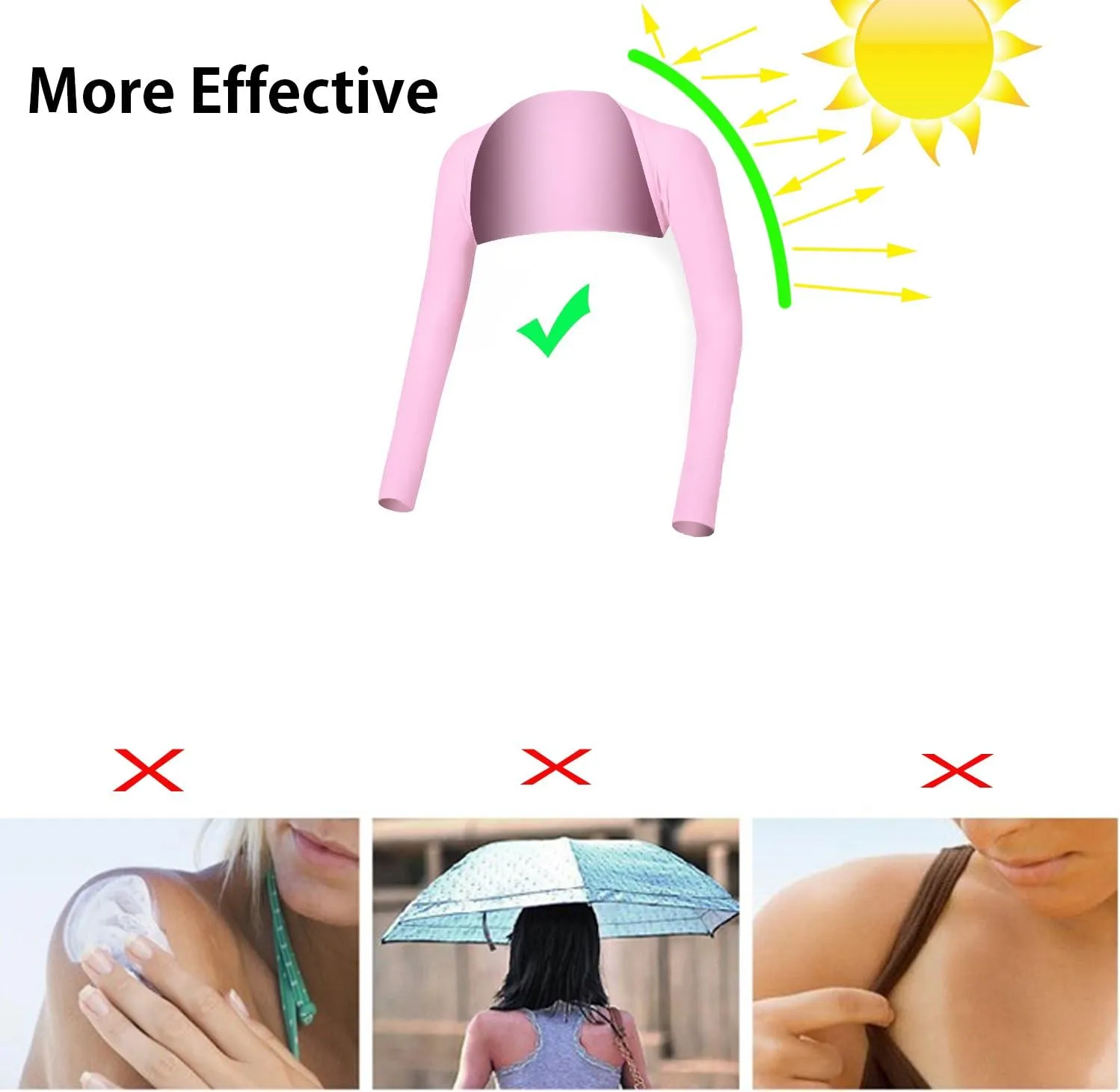 Advanced Cooling Shawl Arm Sleeve Sun Protection Comfortable & Breathable for Women Men