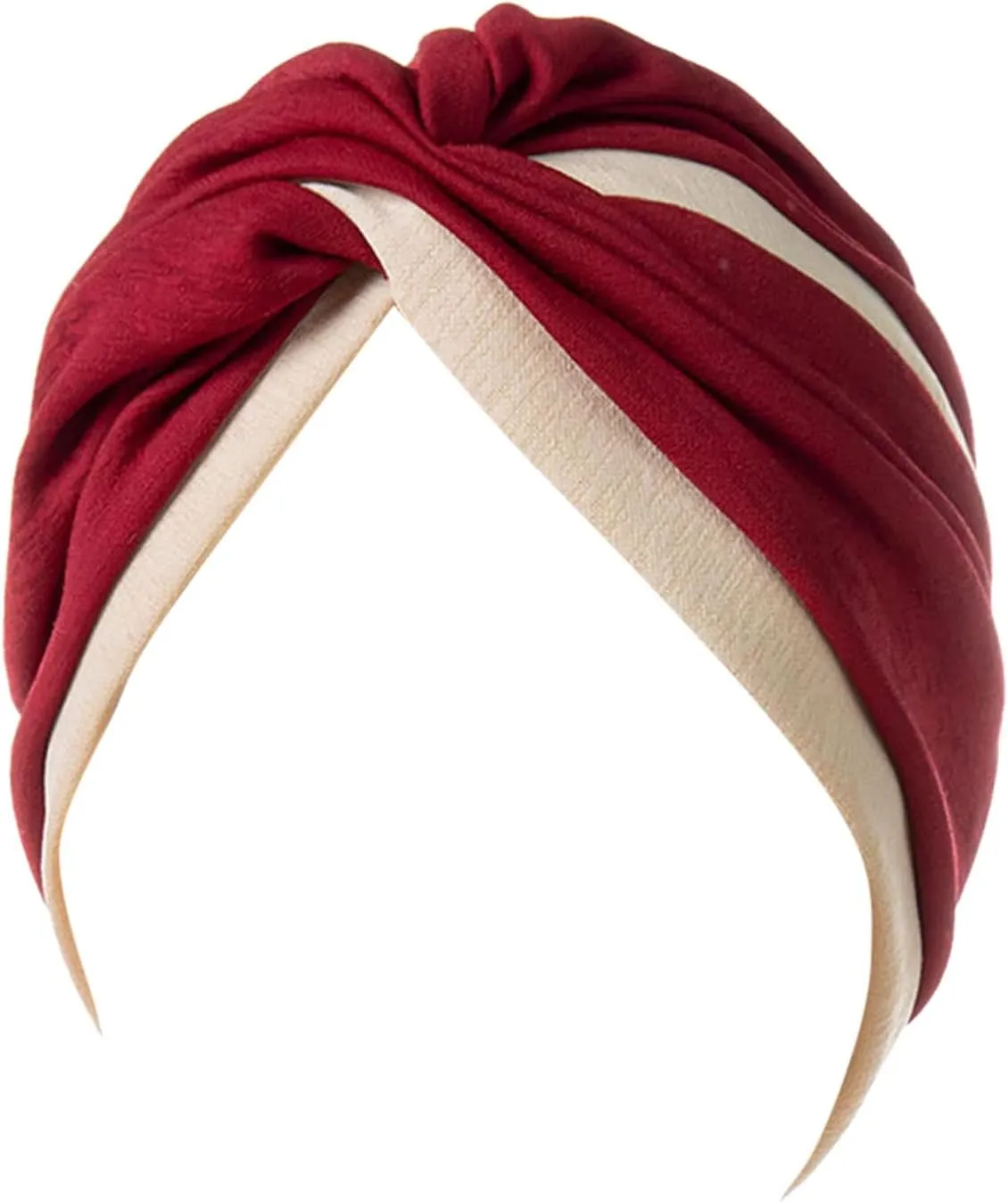 Bohemian Headwear Wrap Ethnic Head Cover Hat Cap Braid Beanie Turban Cancer Pre-Tied Hair Cancer Hair Loss Headwrap