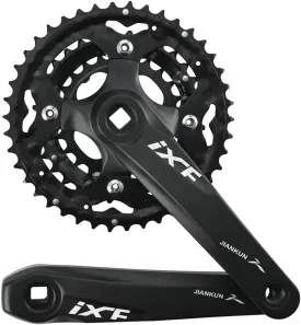CYSKY Triple Crank Set 170mm 44-32-22, 42-32-24 Chainring 3X 9 10 Speed Square Taper Crankset 104/64 BCD for Mountain Bike Compatible with Shimano, SRAM, FSA, Gaint
