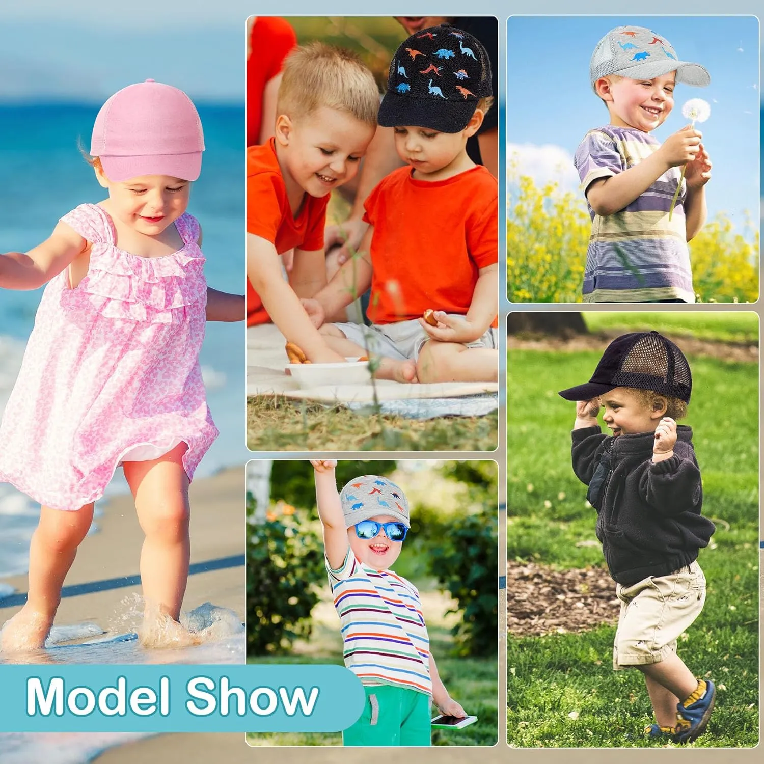Durio Toddler Baseball Hat Baby Boy Baseball Cap Toddler Sun Hat Kids Baseball Hat Adjustable Toddler Hats for Boys Girl
