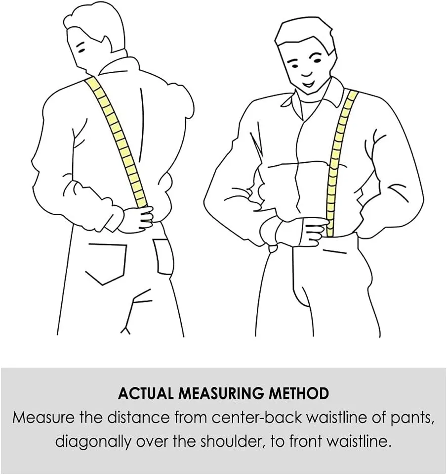 HISDERN Bow Tie and Suspenders for Men Suspender and Bowtie Handkerchief Set Adjustable Y Shape 6 Clips Wedding Brace