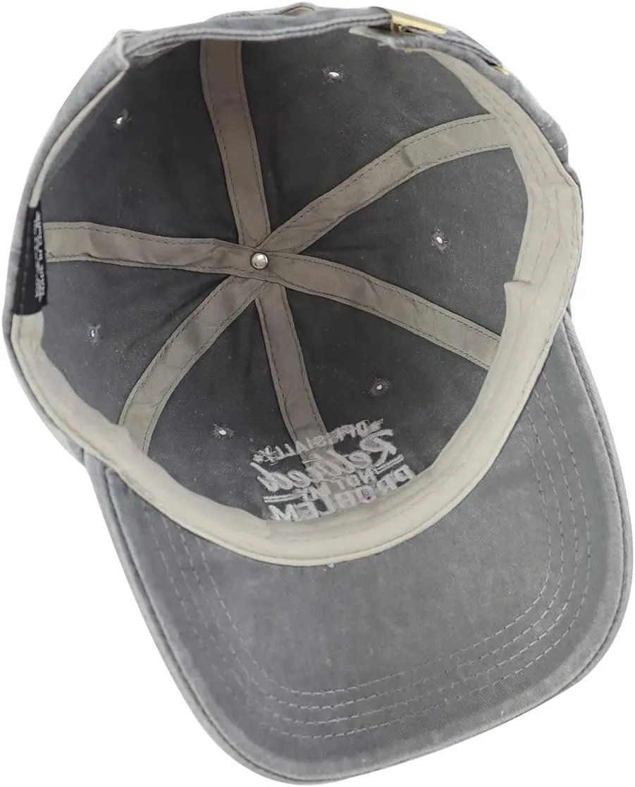 Officially Retired Hat for Women Men, Funny Adjustable Cotton Embroidery Retirement Baseball Cap