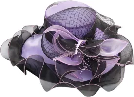 Women's Fascinator Wool Felt Hat ocktail Party Wedding Fedora Hats Wedding ocktail Tea Party Sun Hat