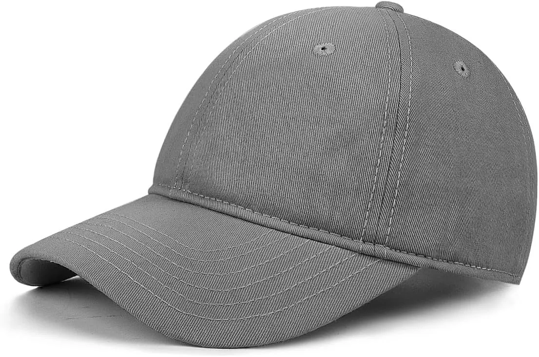 Zylioo Small Baseball Cap,Petite Size Ball Cap,Relaxed Little Sports Cap,Adjustable Fitted Golf Cap for Men Women