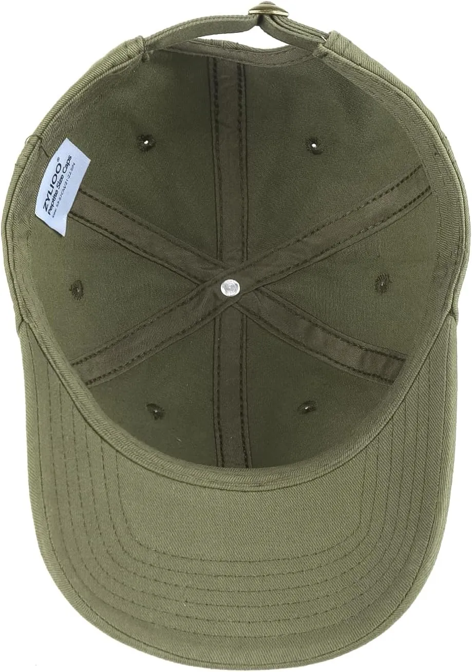 Zylioo Small Baseball Cap,Petite Size Ball Cap,Relaxed Little Sports Cap,Adjustable Fitted Golf Cap for Men Women