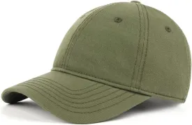 Zylioo Small Baseball Cap,Petite Size Ball Cap,Relaxed Little Sports Cap,Adjustable Fitted Golf Cap for Men Women