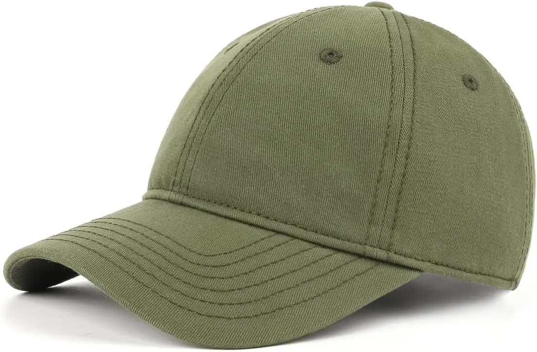 Zylioo Small Baseball Cap,Petite Size Ball Cap,Relaxed Little Sports Cap,Adjustable Fitted Golf Cap for Men Women