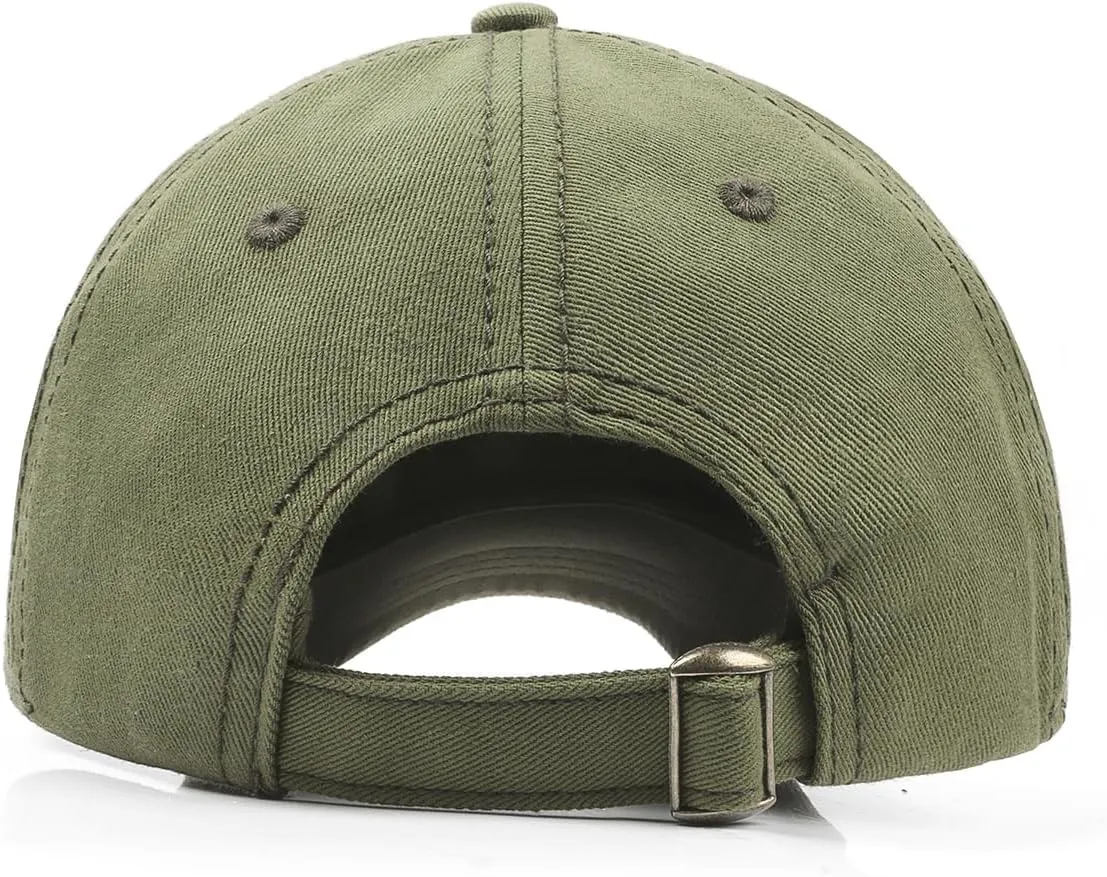 Zylioo Small Baseball Cap,Petite Size Ball Cap,Relaxed Little Sports Cap,Adjustable Fitted Golf Cap for Men Women